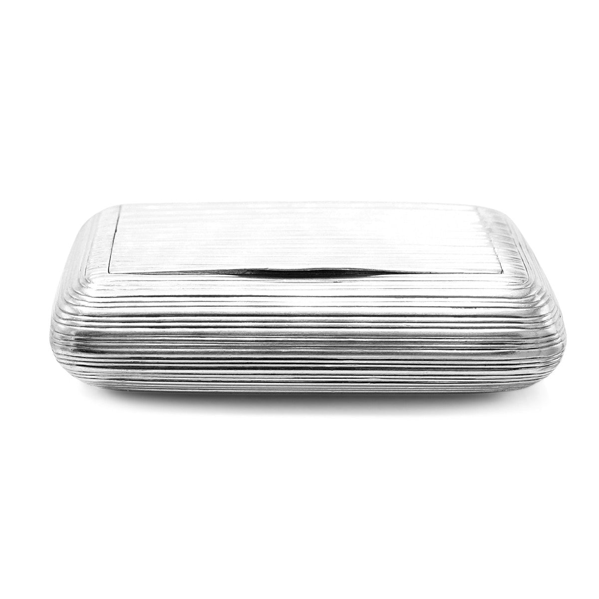 William Parker Antique George III Silver Snuff Box Circa 1808